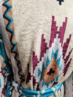 Taos Aztec Women's Bath Robe - Soft & Cozy - Insatiable Sensations