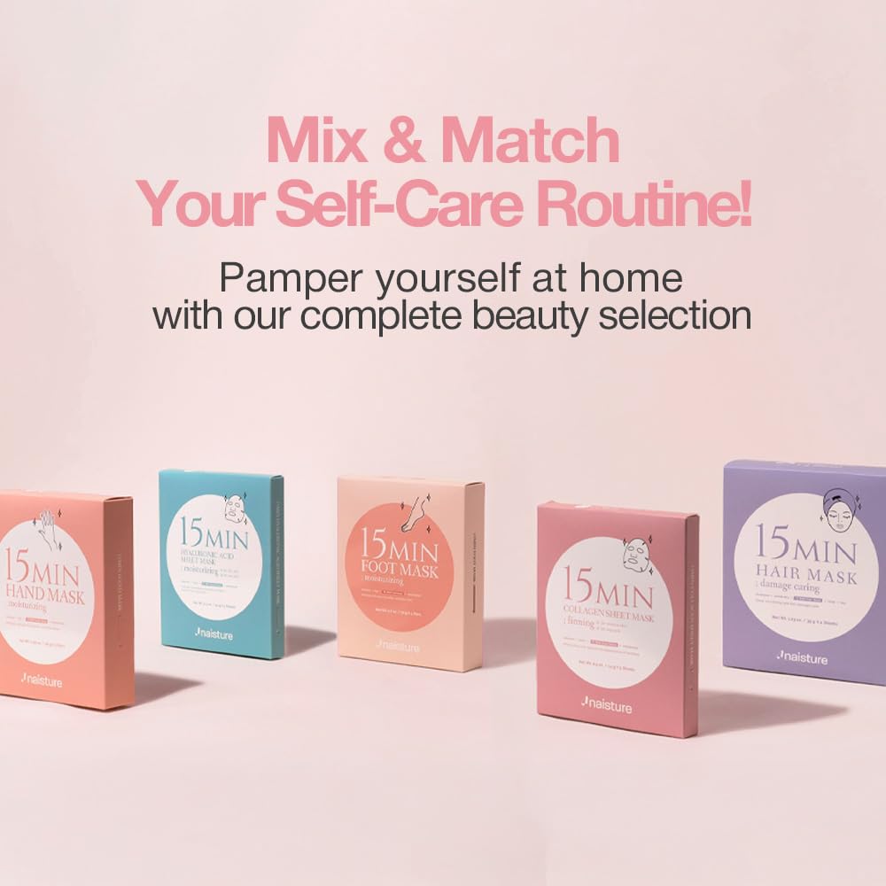 Naisture 15 Min Pamper Me Kit Korean Spa Skincare Gift Set - Insatiable Sensations