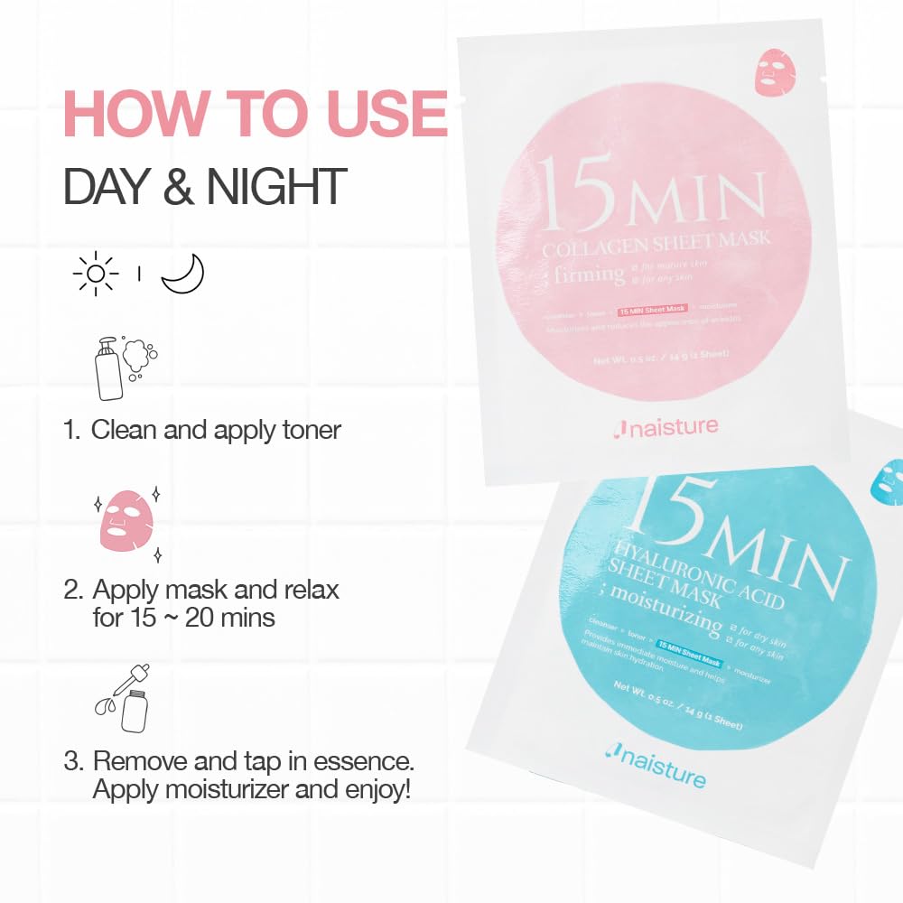 Naisture 15 Min Pamper Me Kit Korean Spa Skincare Gift Set - Insatiable Sensations