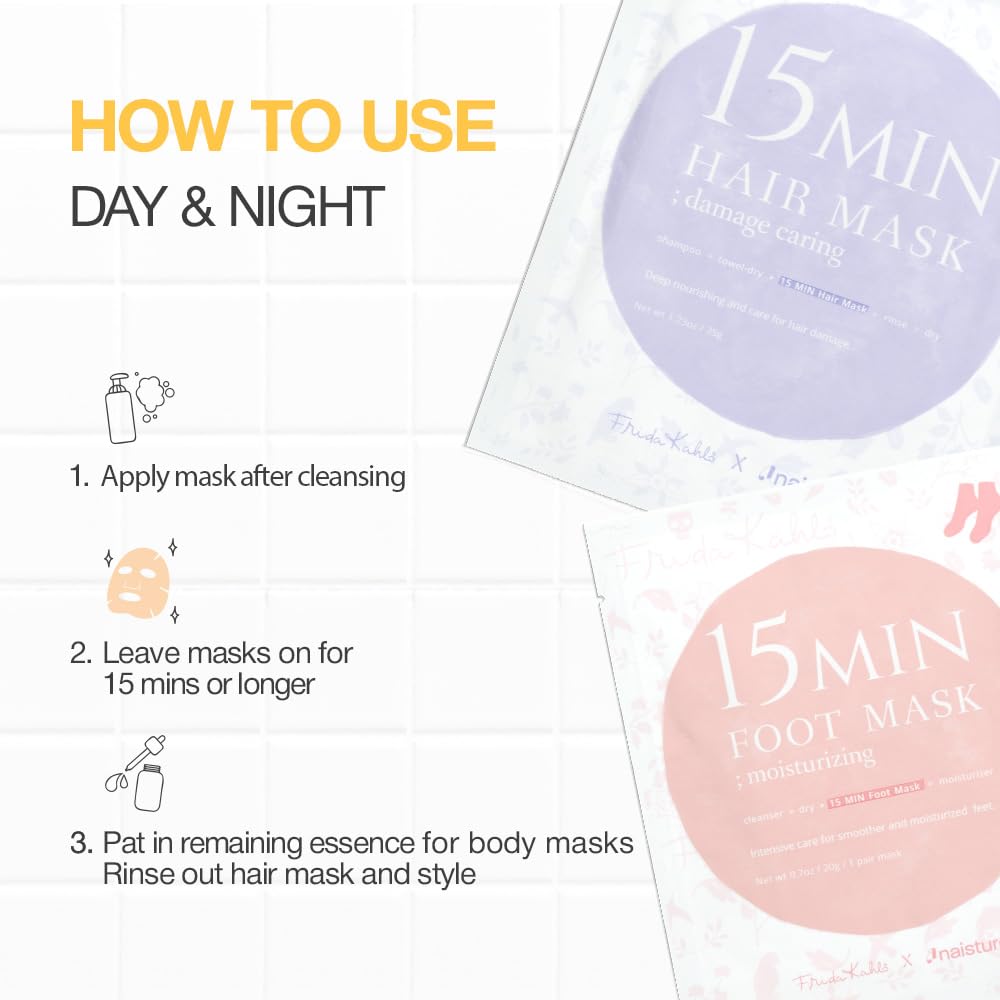 Naisture 15 Min Pamper Me Kit Korean Spa Skincare Gift Set - Insatiable Sensations