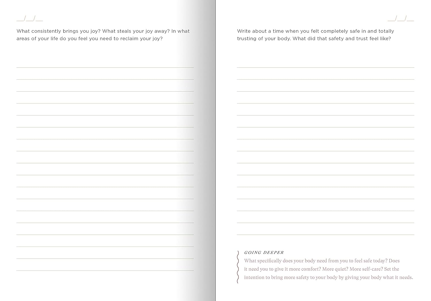 Sensual Self: Prompts and Practices for Getting in Touch with Your Body: A Guided Journal - Insatiable Sensations