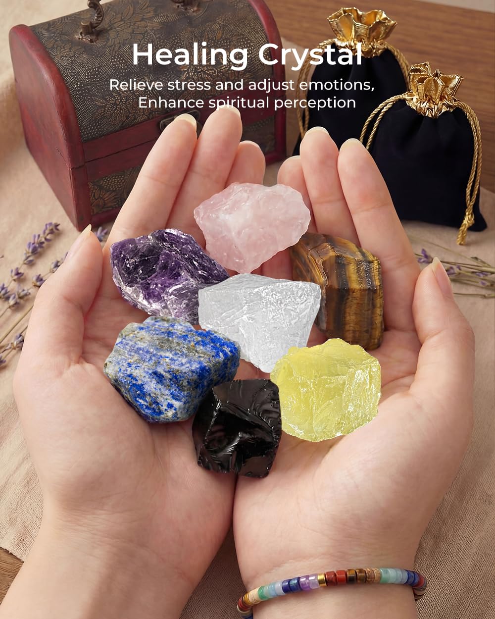 Crystals and Healing Stones Set - Insatiable Sensations