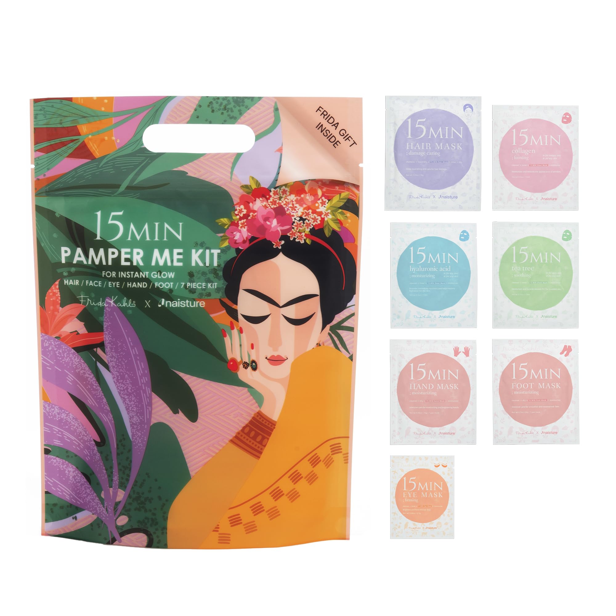 Naisture 15 Min Pamper Me Kit Korean Spa Skincare Gift Set - Insatiable Sensations