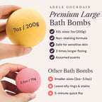 ADELEGOURDAIN Bath Bombs Set 7 pcs - Insatiable Sensations