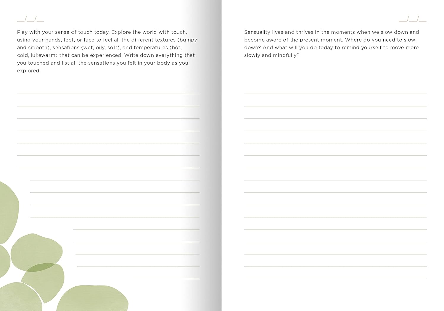 Sensual Self: Prompts and Practices for Getting in Touch with Your Body: A Guided Journal - Insatiable Sensations