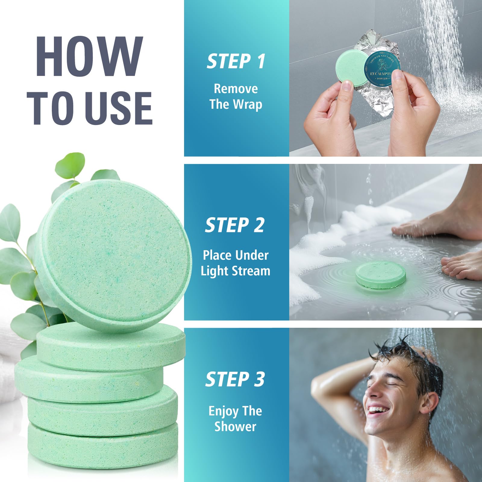 Shower Steamers Aromatherapy, Birthday Gift for Women Teen Girl Mom | Premium Natural Essential Oils Bath Bombs, Spa Stress Relief & Relaxation Self Care Gifts - Insatiable Sensations