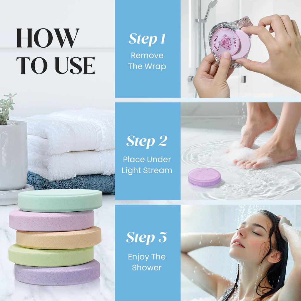 Shower Steamers Aromatherapy, Birthday Gift for Women Teen Girl Mom | Premium Natural Essential Oils Bath Bombs, Spa Stress Relief & Relaxation Self Care Gifts - Insatiable Sensations