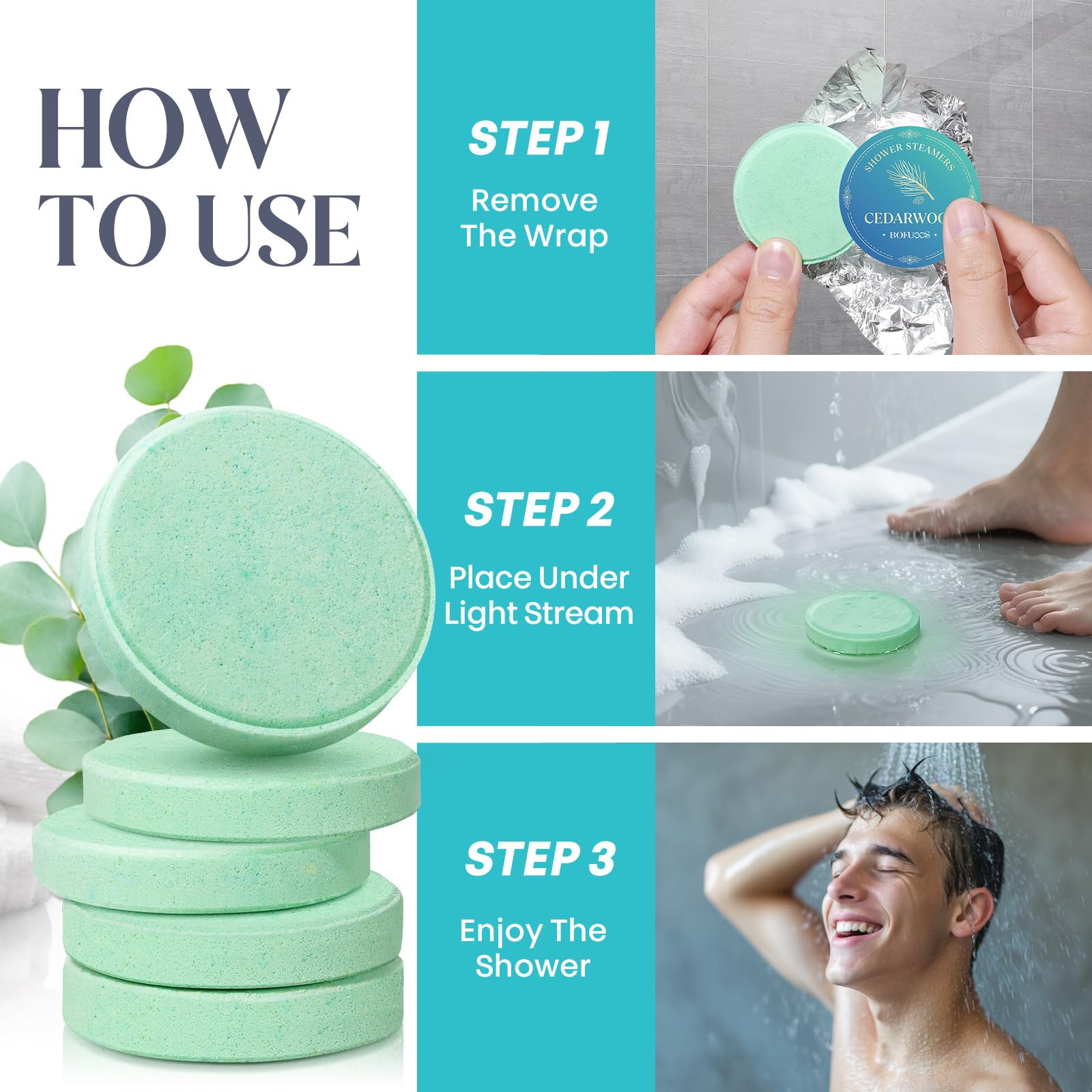 Shower Steamers Aromatherapy, Birthday Gift for Women Teen Girl Mom | Premium Natural Essential Oils Bath Bombs, Spa Stress Relief & Relaxation Self Care Gifts - Insatiable Sensations