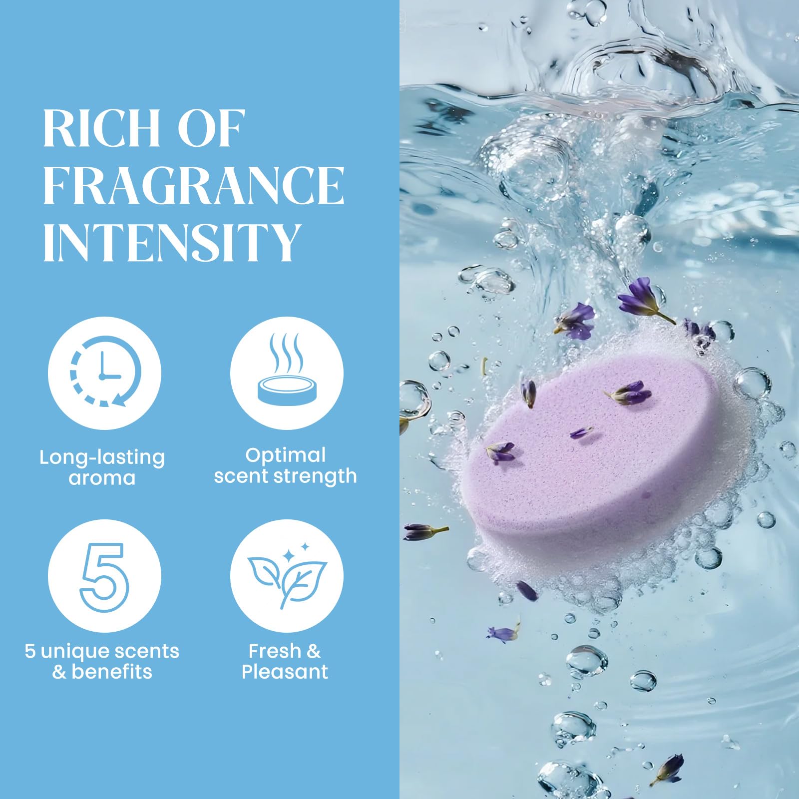Shower Steamers Aromatherapy, Birthday Gift for Women Teen Girl Mom | Premium Natural Essential Oils Bath Bombs, Spa Stress Relief & Relaxation Self Care Gifts - Insatiable Sensations