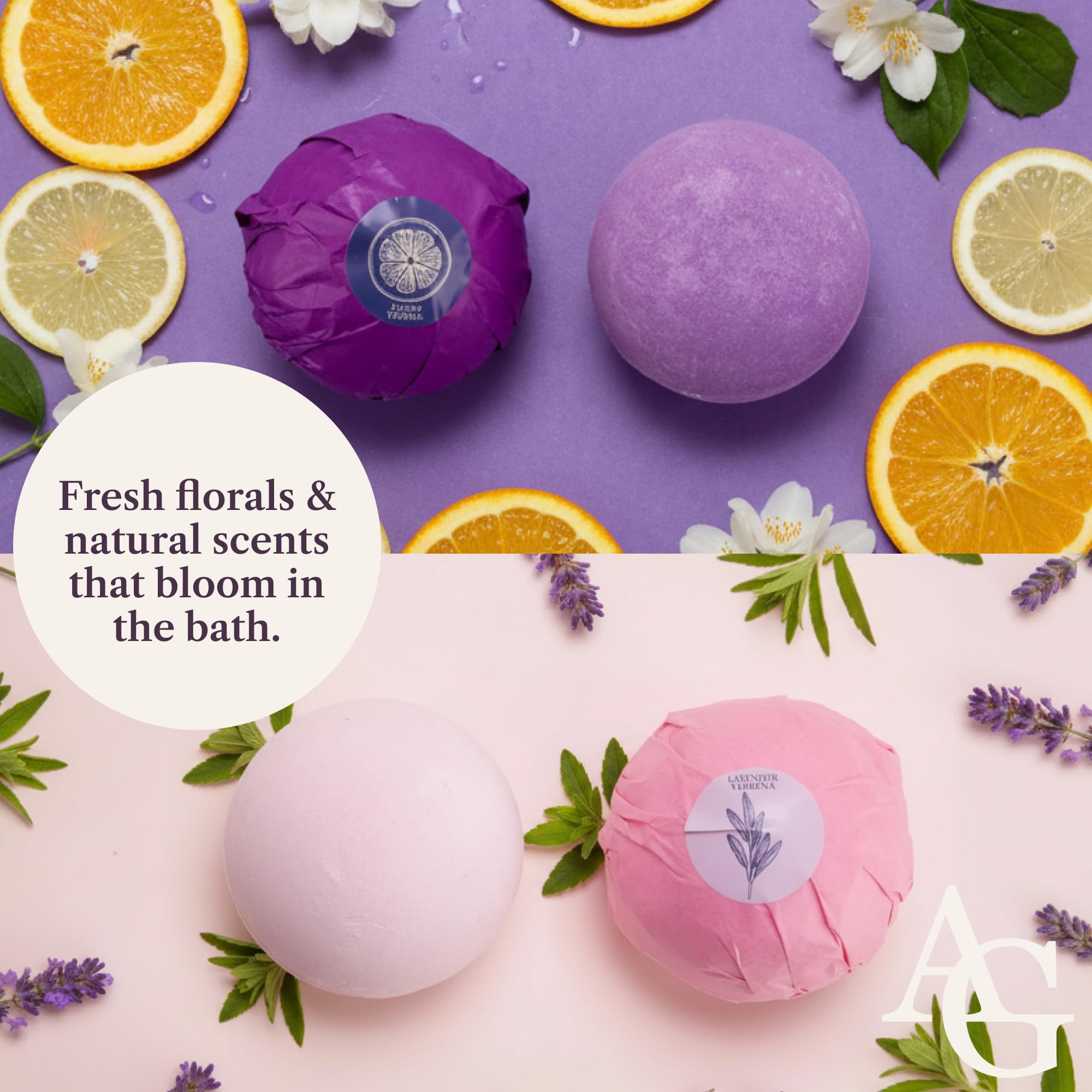 ADELEGOURDAIN Bath Bombs Set 7 pcs - Insatiable Sensations