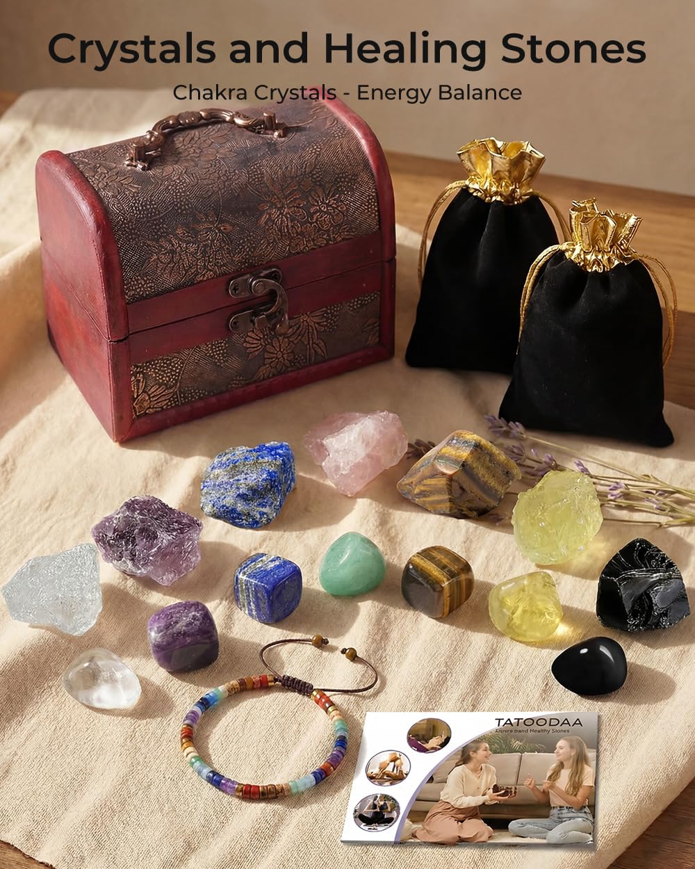 Crystals and Healing Stones Set - Insatiable Sensations