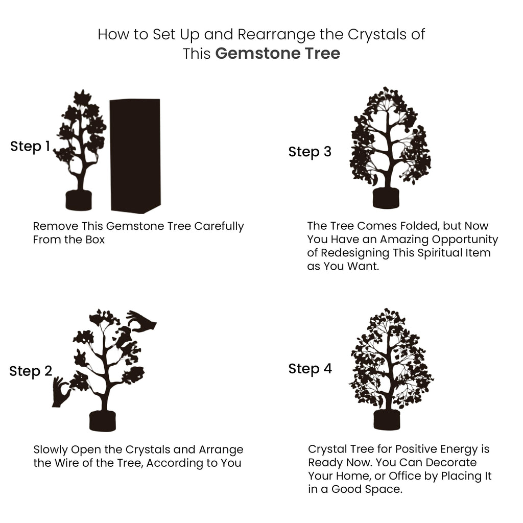 PYOR 7 Chakra Tree of Life Crystal Tree - Insatiable Sensations