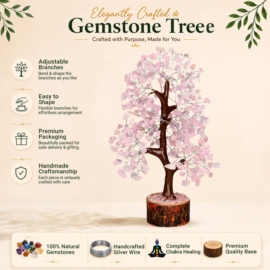 PYOR 7 Chakra Tree of Life Crystal Tree - Insatiable Sensations