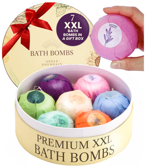 ADELEGOURDAIN Bath Bombs Set 7 pcs - Insatiable Sensations