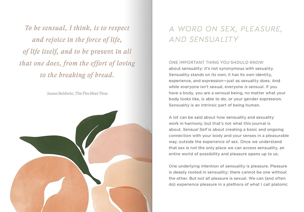 Sensual Self: Prompts and Practices for Getting in Touch with Your Body: A Guided Journal - Insatiable Sensations