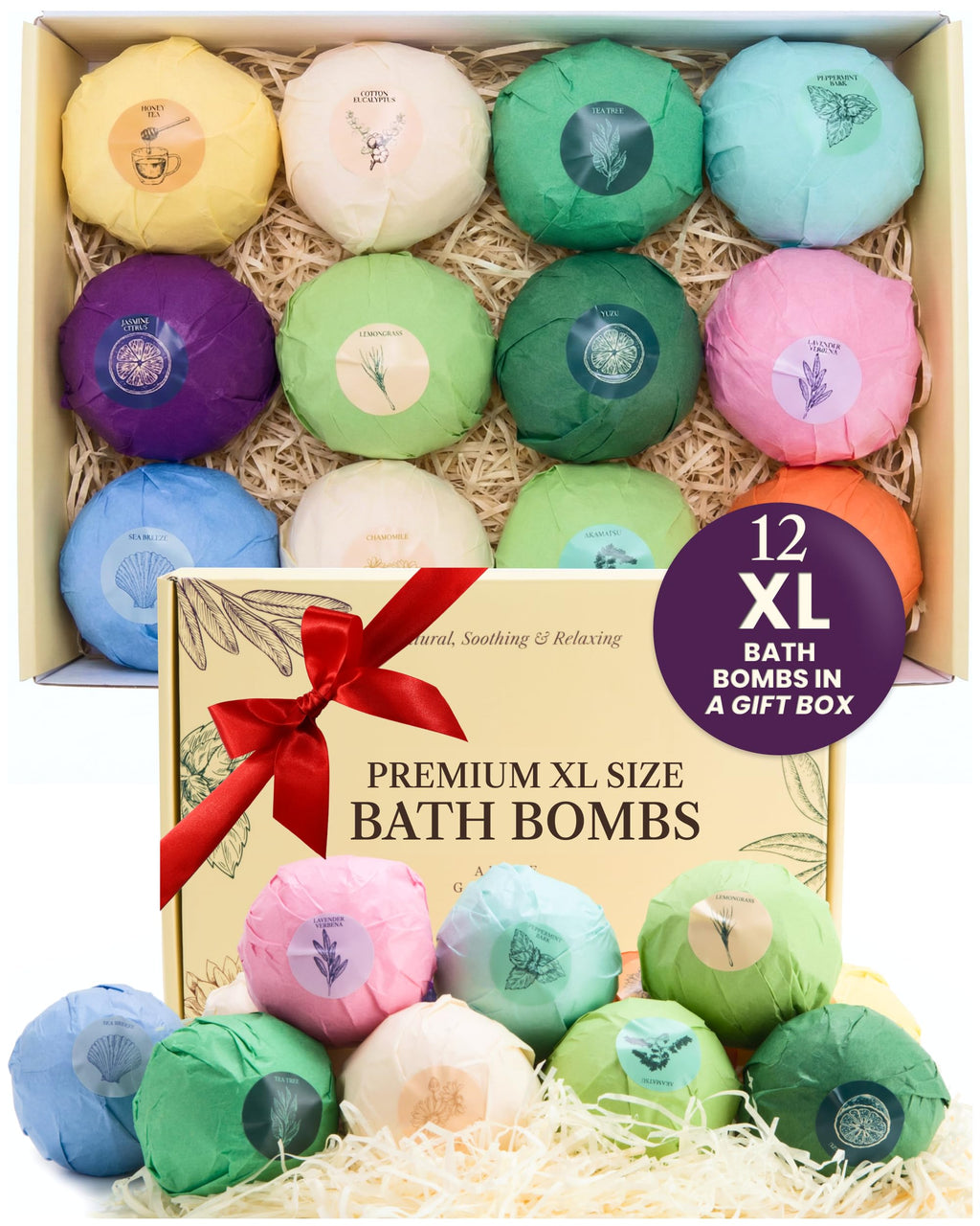 ADELEGOURDAIN Bath Bombs Set 7 pcs - Insatiable Sensations