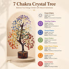 PYOR 7 Chakra Tree of Life Crystal Tree - Insatiable Sensations