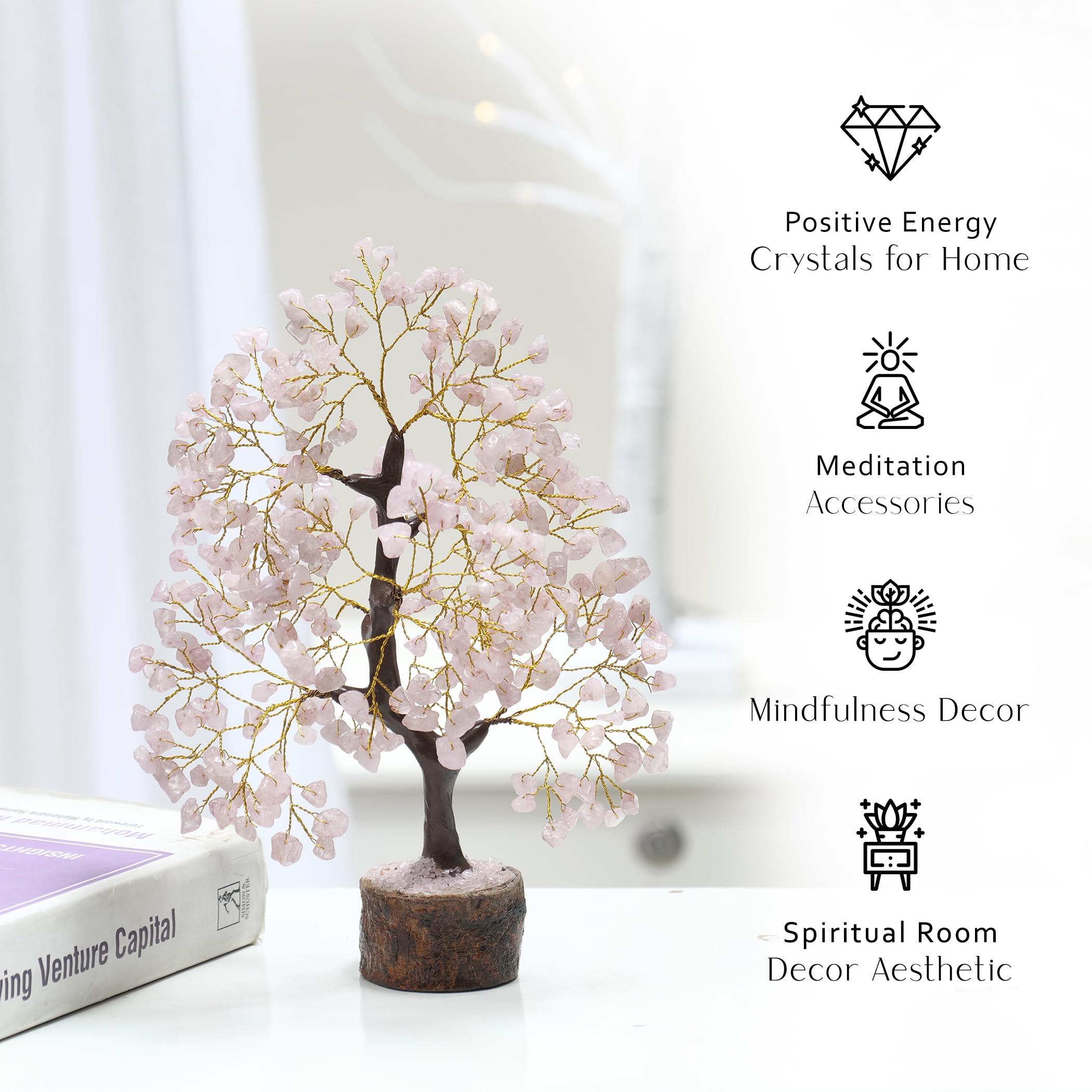 PYOR 7 Chakra Tree of Life Crystal Tree - Insatiable Sensations