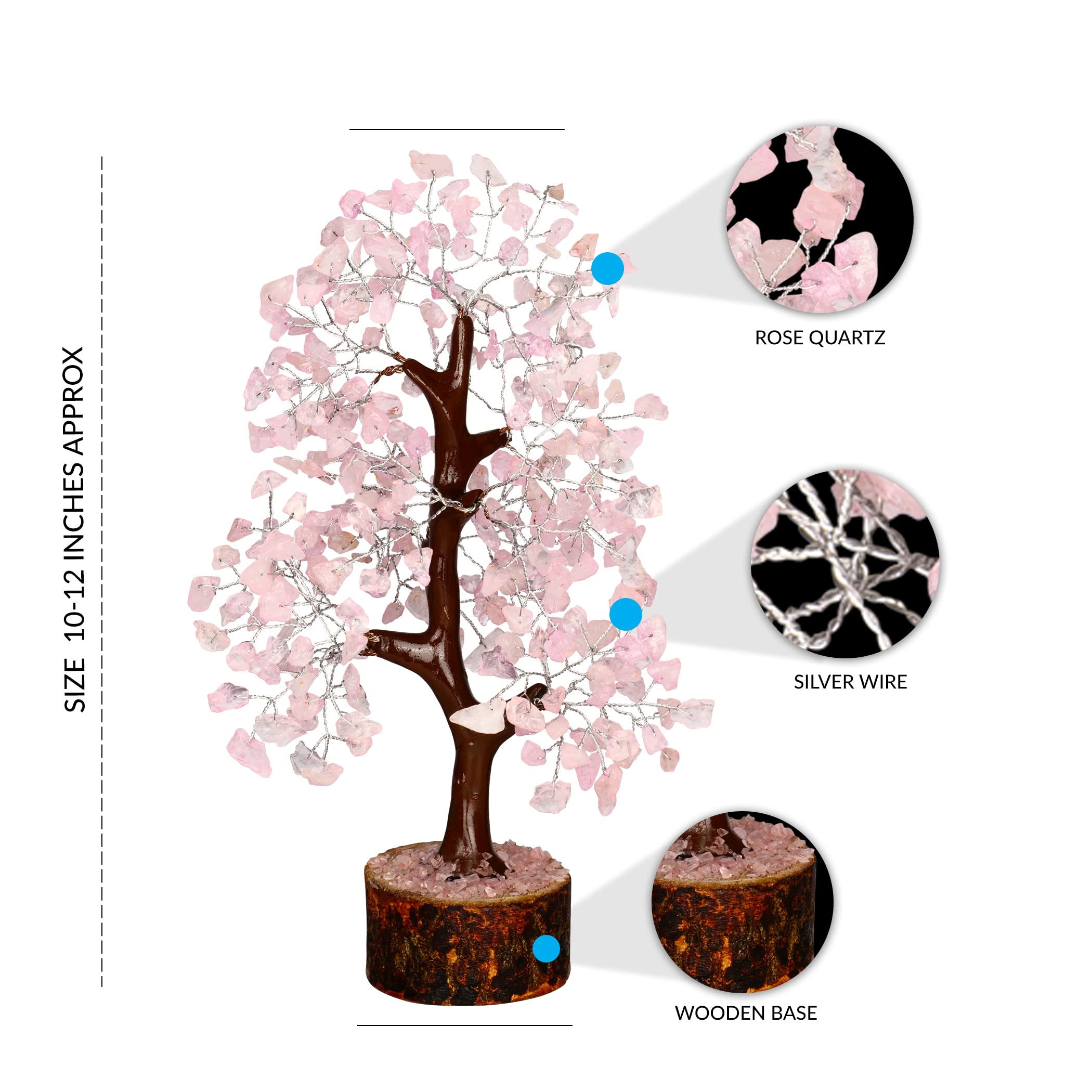 PYOR 7 Chakra Tree of Life Crystal Tree - Insatiable Sensations