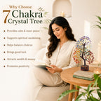 PYOR 7 Chakra Tree of Life Crystal Tree - Insatiable Sensations