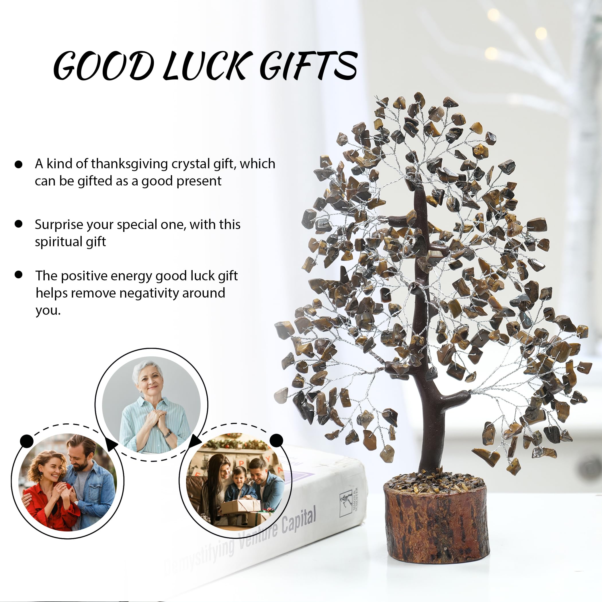 PYOR 7 Chakra Tree of Life Crystal Tree - Insatiable Sensations