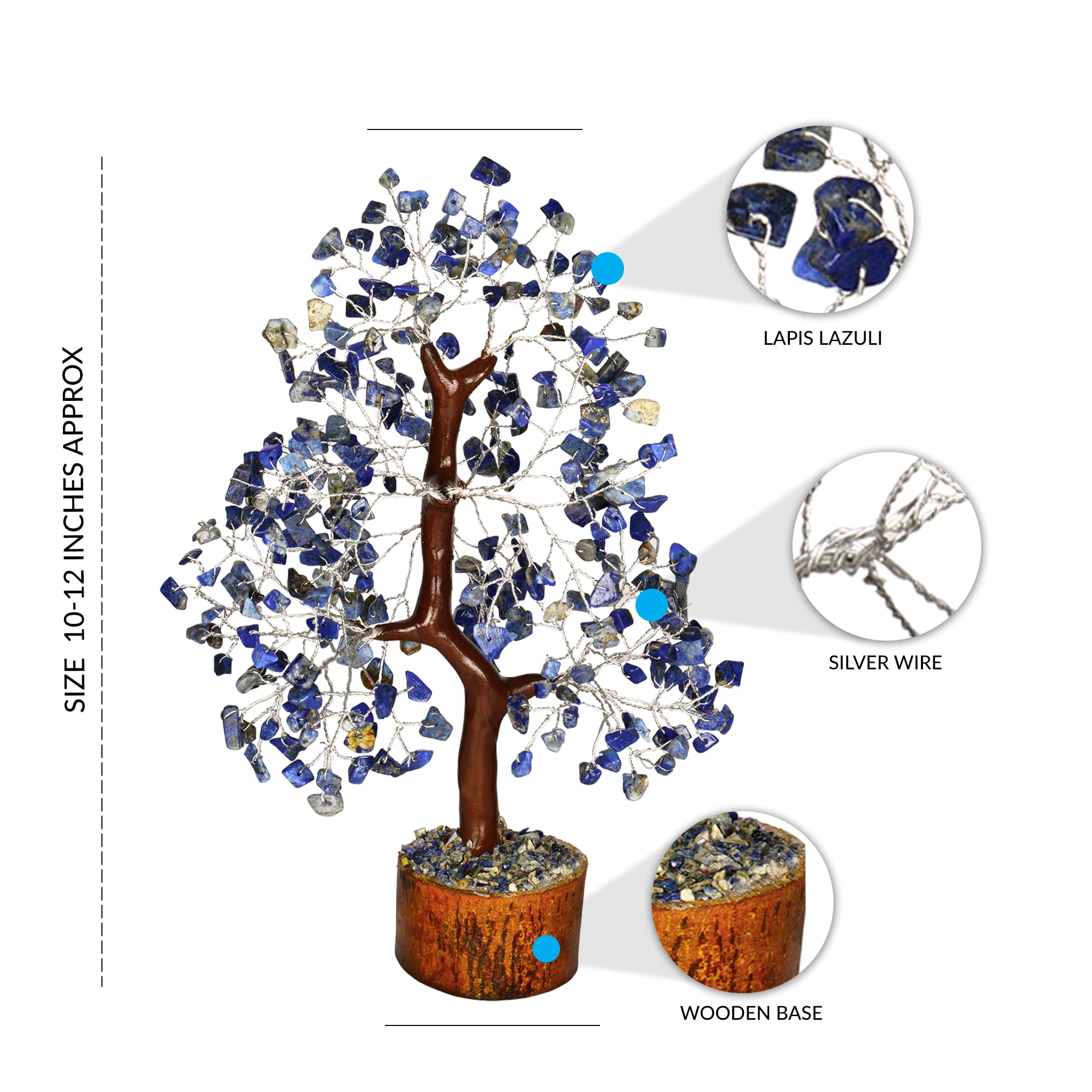 PYOR 7 Chakra Tree of Life Crystal Tree - Insatiable Sensations