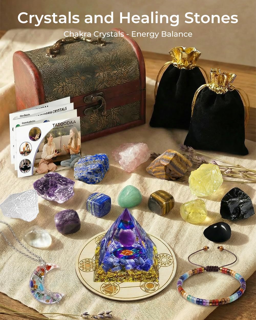 Crystals and Healing Stones Set - Insatiable Sensations