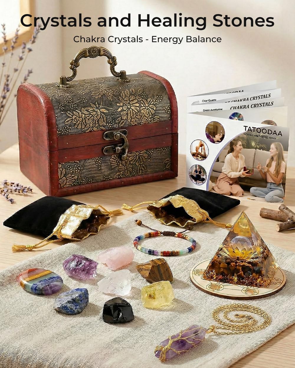 Crystals and Healing Stones Set - Insatiable Sensations