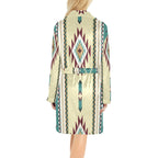 Taos Aztec Women's Bath Robe - Soft & Cozy - Insatiable Sensations