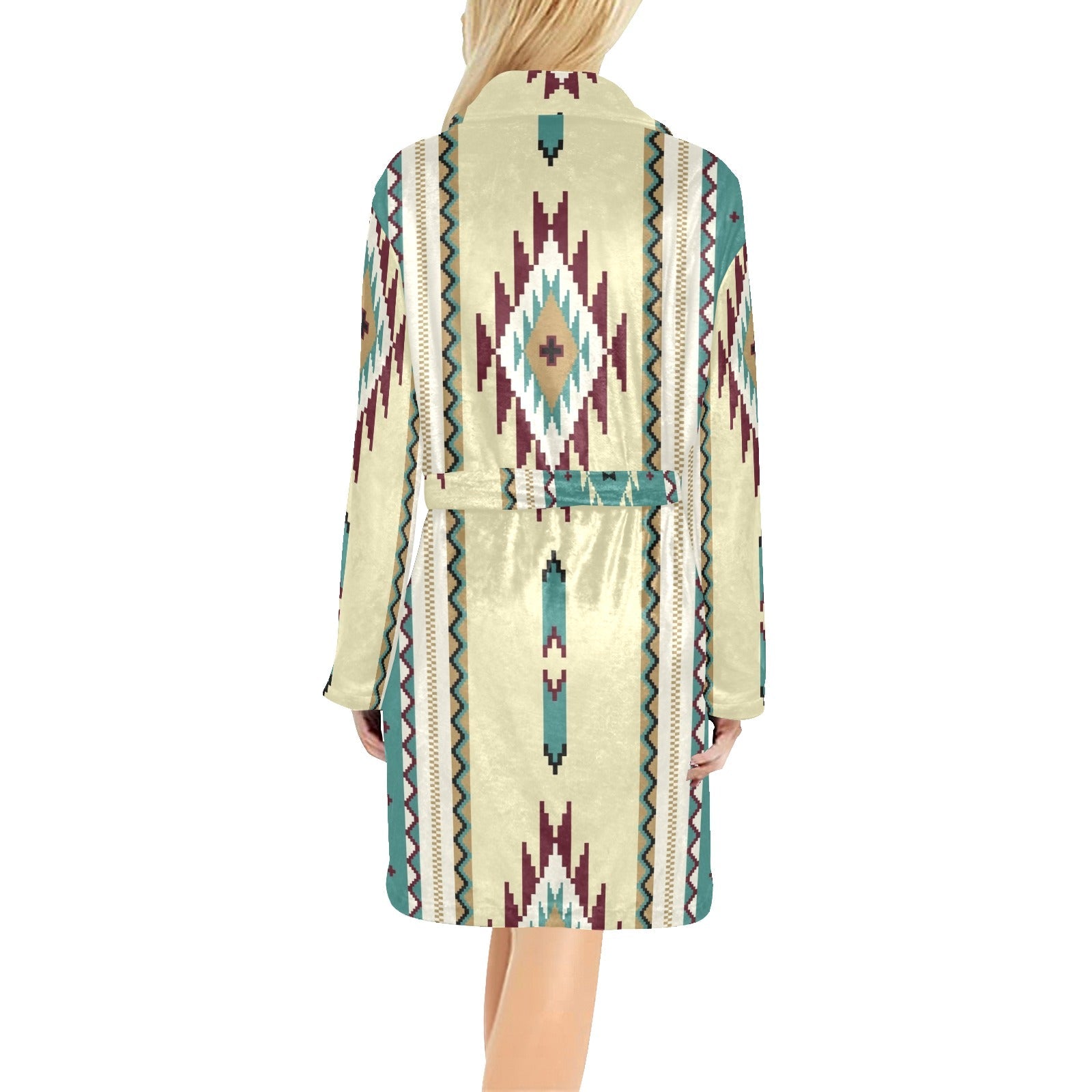 Taos Aztec Women's Bath Robe - Soft & Cozy - Insatiable Sensations