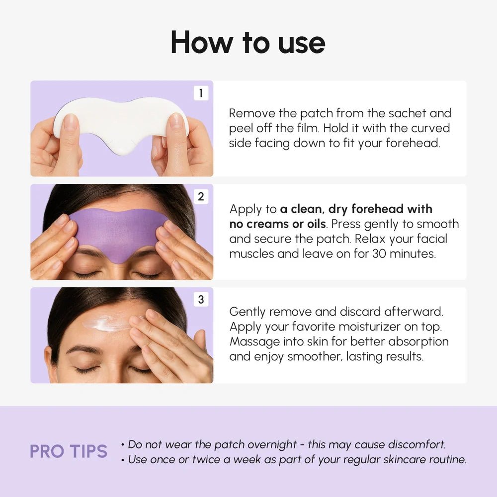 Anti-Wrinkle Forehead Patches - Insatiable Sensations