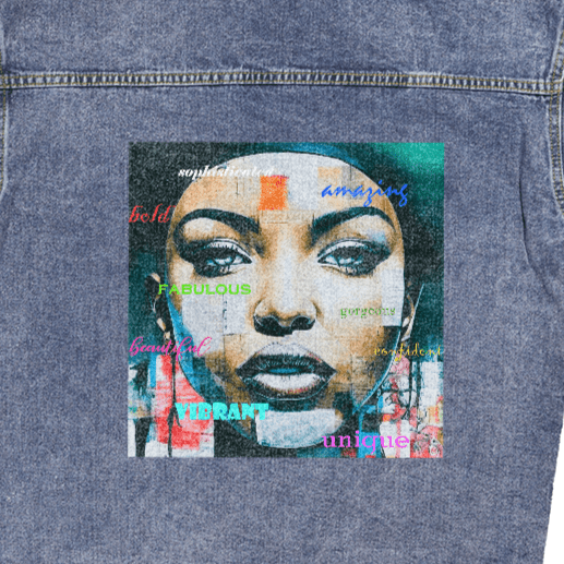 Beautiful Gorgeous Confident Woman Over-sized Denim Jacket - Insatiable Sensations