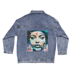 Beautiful Gorgeous Confident Woman Over-sized Denim Jacket - Insatiable Sensations