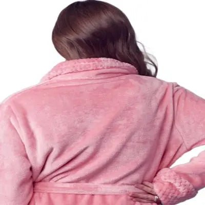 Women's Ultra Soft Plush Bathrobe - Insatiable Sensations