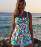 Women's Off-Shoulder Tankini Set – 2-Piece Swimsuit - Insatiable Sensations