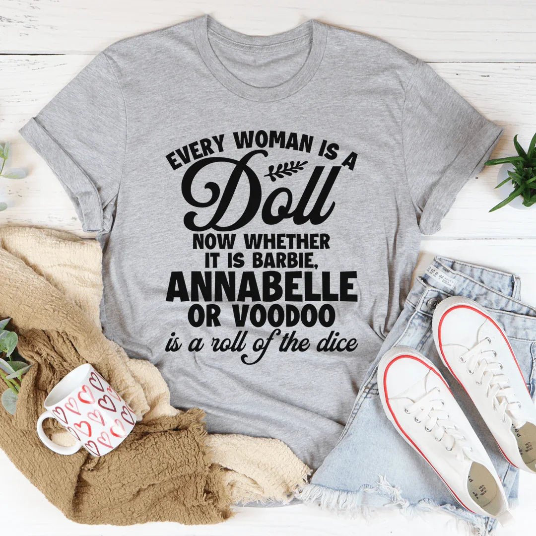 Every Woman Is A Doll Tee - Insatiable Sensations