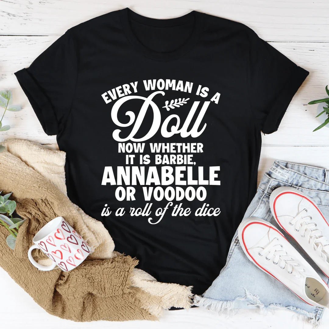 Every Woman Is A Doll Tee - Insatiable Sensations