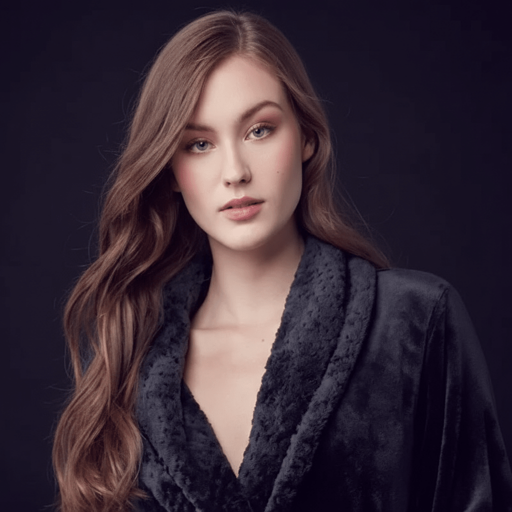 Women's Ultra Soft Plush Bathrobe - Insatiable Sensations