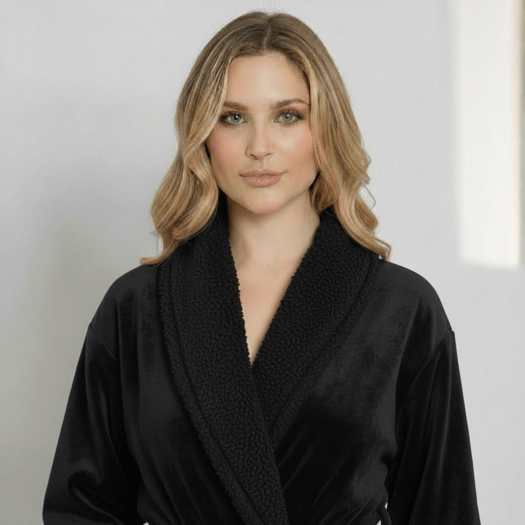 Women's Ultra Soft Plush Bathrobe - Insatiable Sensations