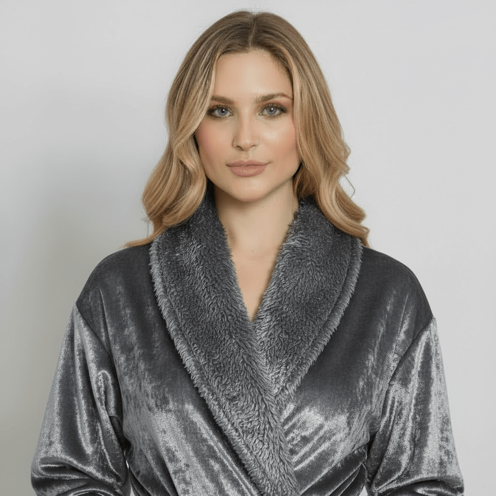 Women's Ultra Soft Plush Bathrobe - Insatiable Sensations