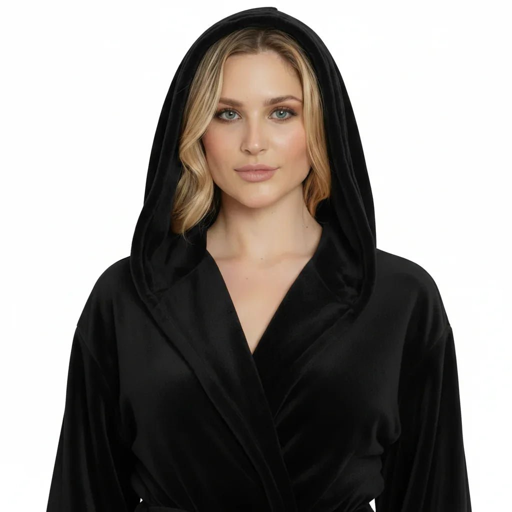 Women’s Plush Hooded Robe - Spa-Worthy Comfort at Home - Insatiable Sensations