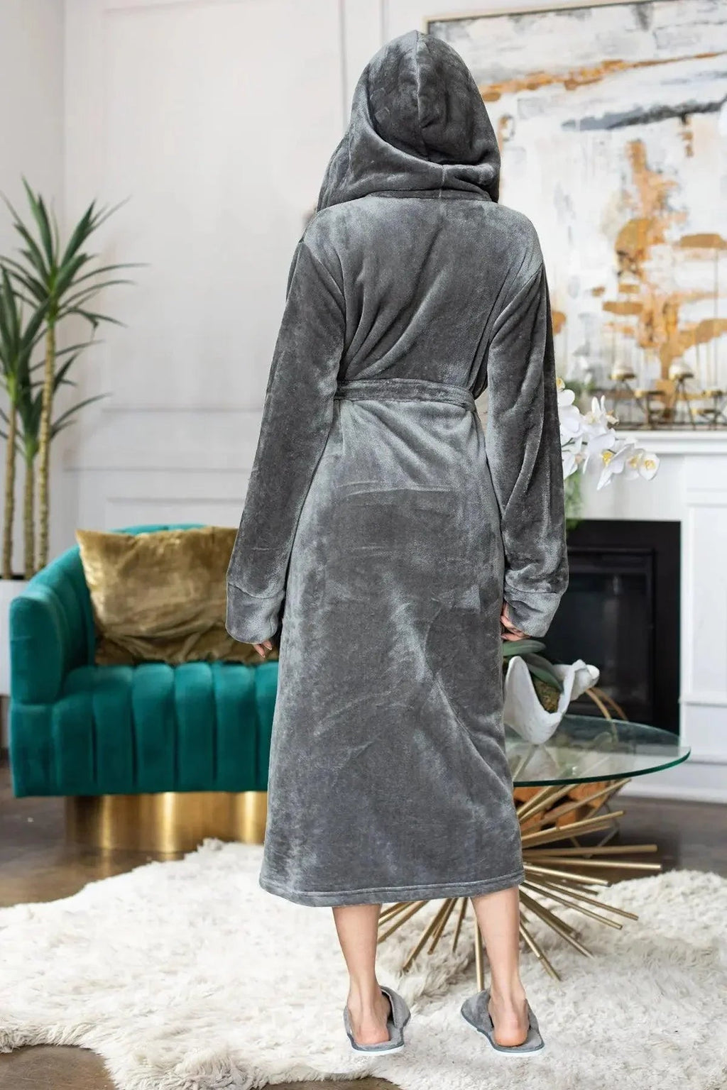 Women’s Plush Hooded Robe - Spa-Worthy Comfort at Home - Insatiable Sensations