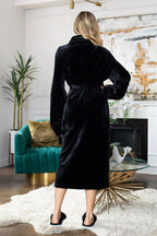 Women's Ultra Soft Plush Bathrobe - Insatiable Sensations