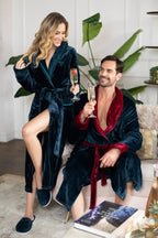 Women's Ultra Soft Plush Bathrobe - Insatiable Sensations