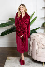 Women's Ultra Soft Plush Bathrobe - Insatiable Sensations