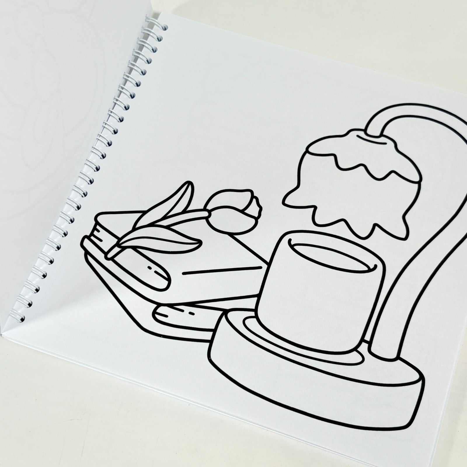 Self-Love: Girl Therapy Coloring Book, Spiral Bound, 40 pg. , 8.5" x 8.5" - Insatiable Sensations