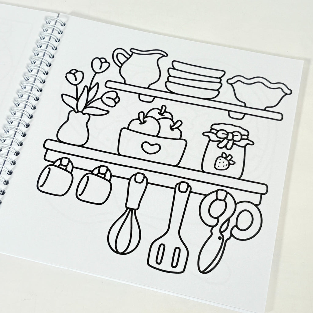 Self-Love: Girl Therapy Coloring Book, Spiral Bound, 40 pg. , 8.5" x 8.5" - Insatiable Sensations