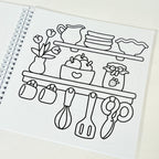 Self-Love: Girl Therapy Coloring Book, Spiral Bound, 40 pg. , 8.5" x 8.5" - Insatiable Sensations