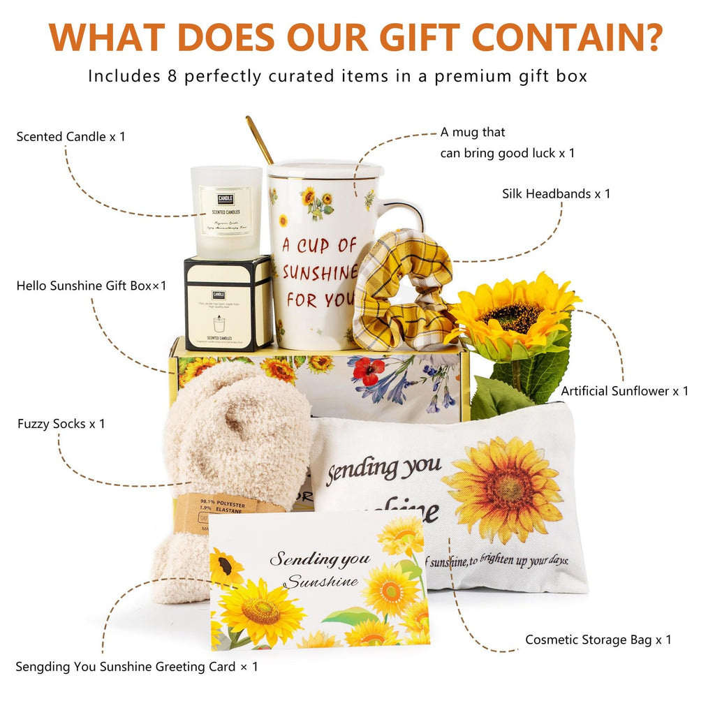 TOYIYAR Birthday Gifts for Women, Self-Care Gift Box for Women - Sunshine & S... - Insatiable Sensations