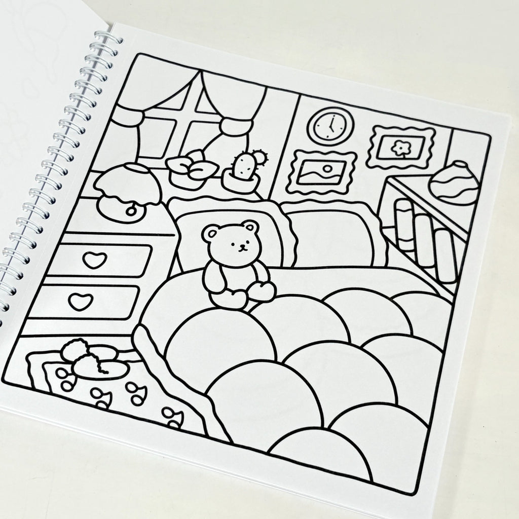 Self-Love: Girl Therapy Coloring Book, Spiral Bound, 40 pg. , 8.5" x 8.5" - Insatiable Sensations